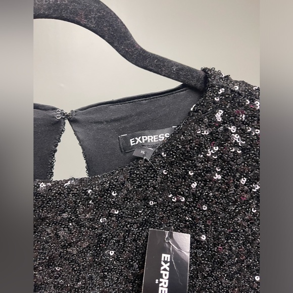 **NEW** Express Sequin Midi Dress - Picture 4 of 4